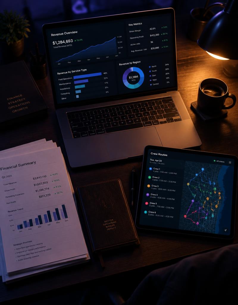 Where finance meets field operations